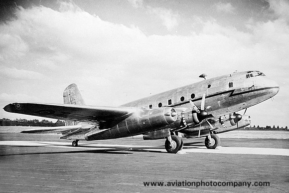 RAF Handley Page Hastings TE583 with jet engines