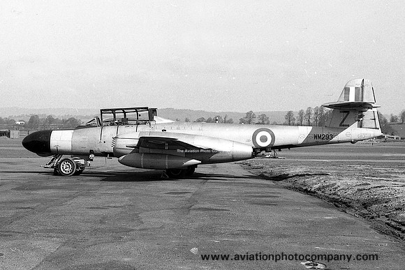 RAF 3/4 CAACU Gloster Meteor TT.20 WM293/Z (1969)
