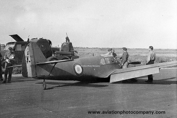French Air Force Nord 1000 "4" crashed at Schewechat