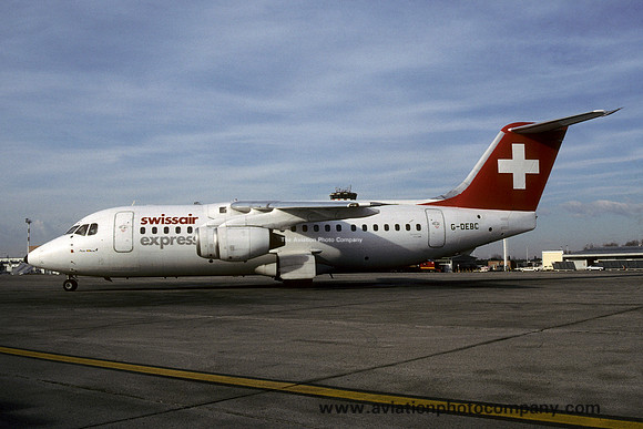 Swissair Express BAe 146-200 G-DEBC (1999)
