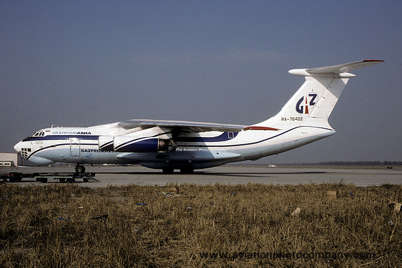 Gazpromavia Ilyushin Il-76TD RA-76402 (1999)