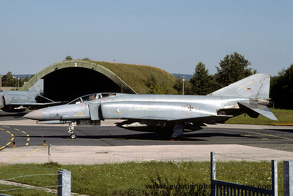 German Air Force JG74 McDonnell F-4F Phantom 38+33 (1996)
