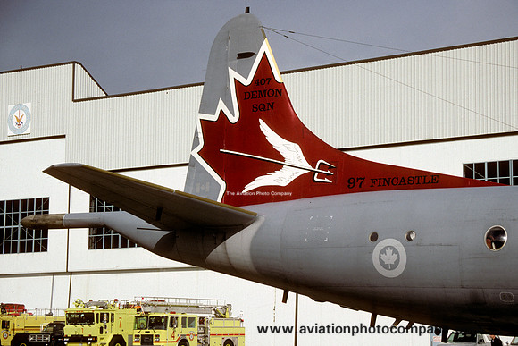 Canadian Air Force 407 Squadron Lockheed P-3C 140117 Fincastle tail markings (1997)