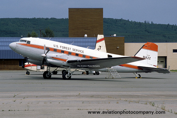 United States Forest Service Douglas C-47 Turbo N142Z (1991)