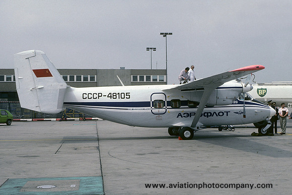 Aeroflot Antonov An-28 CCCP-48105 (1979)