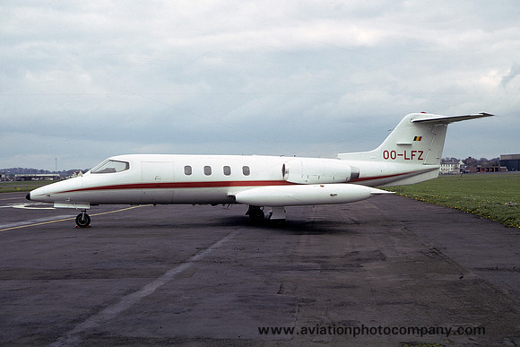 Learjet 25B OO-LFZ (1975)