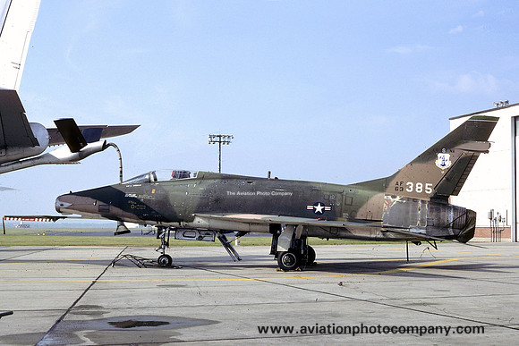 USAF Louisiana ANG 122 TFS North American F-100D 56-3385 (1977)
