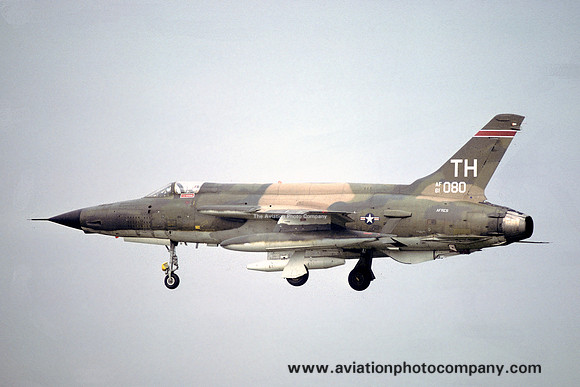 USAF 457 TFS Republic F-105D 61-0080/TH (1977)