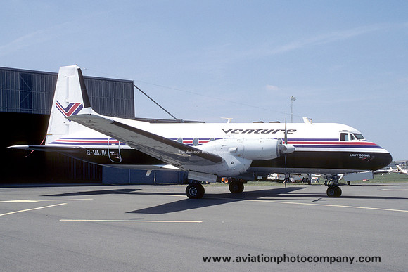 Venture Airways Hawker Siddeley HS748 G-VAJK (1984)