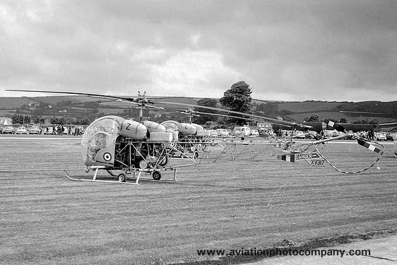 RAF Central Flying School Westland Sioux HT.2 XV317/Z (1975)