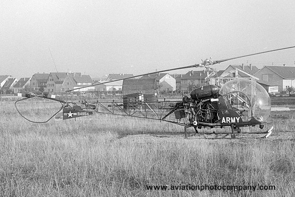 US Army Europe Bell OH-13H Sioux 59-4954