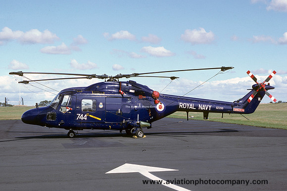 Royal Navy 700L Squadron Westland Lynx HAS.2 XZ333/VL744 (1977)