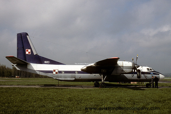Polish Air Force 13 PLT Antonov An-26 1603 (1997)