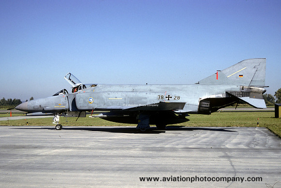 German Air Force JG74 McDonnell F-4F Phantom 38+28 (1997)