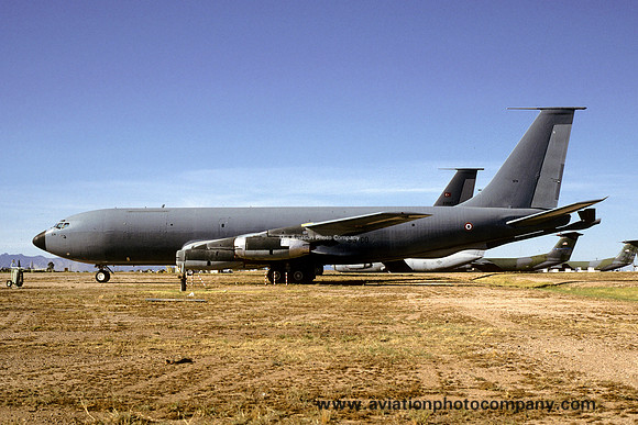 French Air Force Boeing KC-135A 574/93-CO stored at AMARC Davis Monthan (1997)