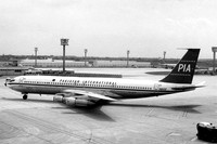 PIA Pakistan International Airlines Boeing 707-340C AP-AUN at Orly (1969)