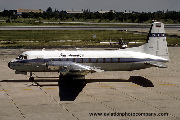 Thai Airways Hawker Siddeley 748 HS-THD (1970)