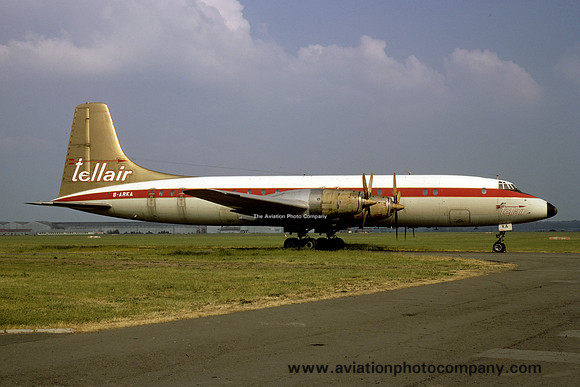 Tellair Bristol Britannia G-ARKA (1970)
