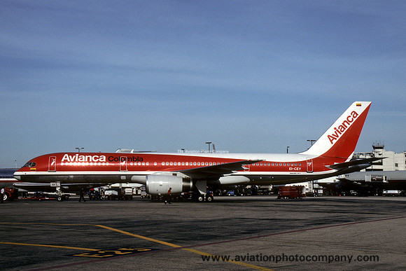 Avianca Colombia Boeing 757-200 EI-CEY (1993)