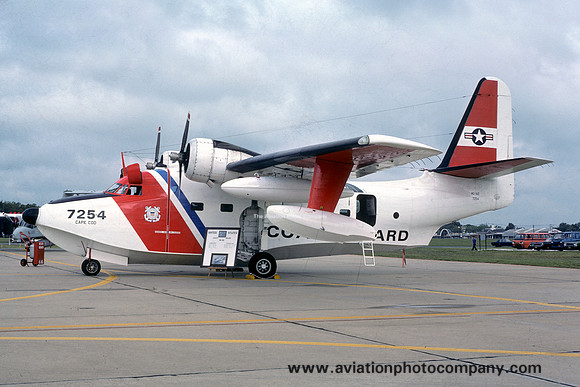 US Coast Guard Cape Cod Grumman HU-16E CG-7254 (1976)