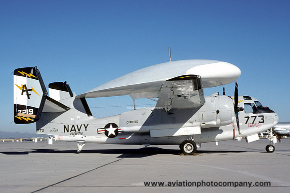 US Navy VW-78 Grumman E-1B 147219/AF-73 (1976)