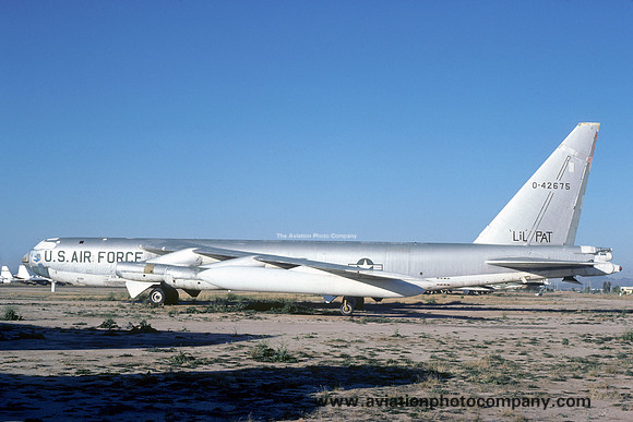 USAF Boeing B-52C 54-2675 'Lil Pat' at MASDC Davis Monthan (1977)