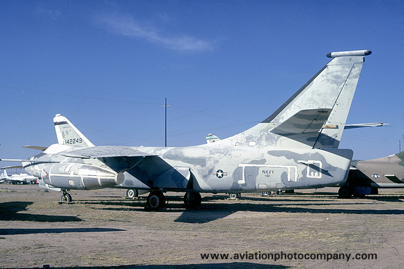 US Navy VQ-1 Douglas RA-3B 144848 at MASDC Davis Monthan (1973)