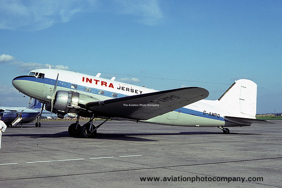 Intra Jersey Douglas C-47B Dakota G-AMPO