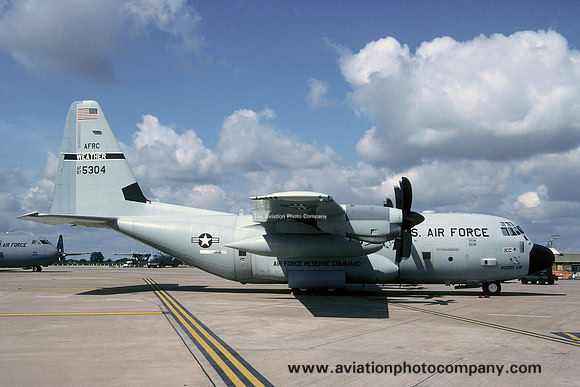 USAF AFRC 53 WRS Lockheed WC-130J 97-5304 at RIAT Fairford (2004)