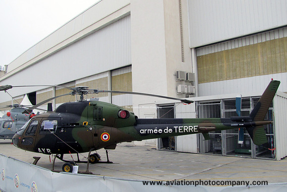 French Army GAMSTAT Aerospatiale AS.555UN 5610/AYR at Marginane (2012)