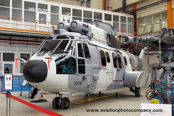 Mexican Air Force Eurocopter EC-725 1008/F-ZWDM at Marignane (2012)