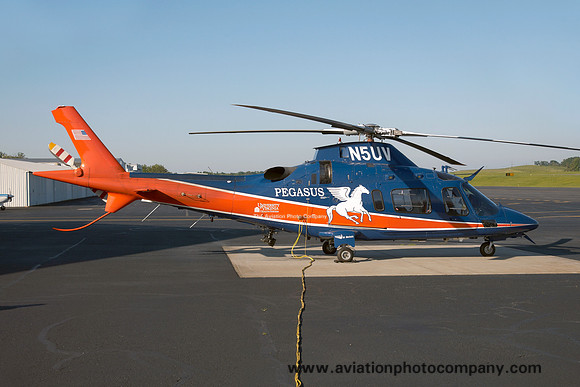 Pegasus Agusta A-109E N5UV at Charlotteville (2013)