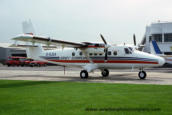 Jersey European DHC-6-300 Twin Otter G-OJEA (1980)