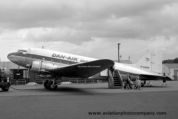 Dan Air Douglas DC-3 Dakota G-AMPP (1961)