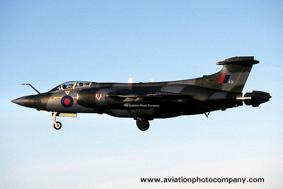 RAF 12 Squadron Blackburn Buccaneer S.2 XZ431 (1990)