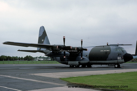 RAF Lyneham Transport Wing Lockheed C-130K Hercules C.1P XV185 (1987)