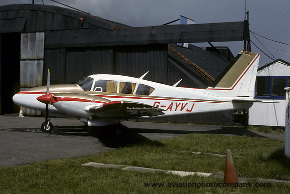 Piper PA-27 Aztec G-AYVJ (1979)