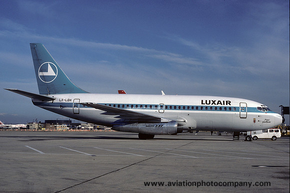 Luxair Boeing 737-200 LX-LGH (1978)