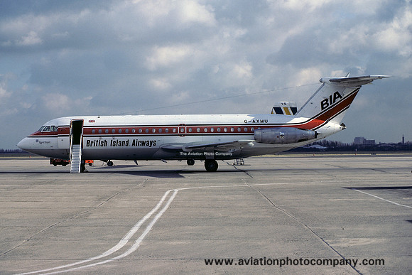 British Island Airways BAC-111 G-AXMU (1979)