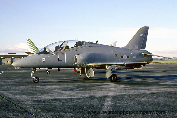 RAF 1 TWU 234 Squadron Hawker Siddeley Hawk T.1A XX218 (1989)