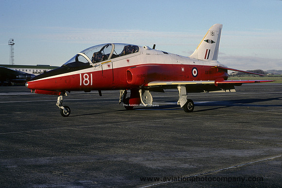 RAF CFS Hawker Siddeley Hawk T.1 XX181 (1989)