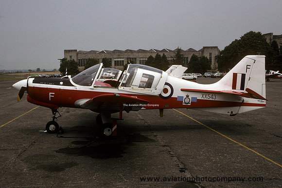 RAF Yorkshire UAS SAL Bulldog T.1 XX543/F (1989)
