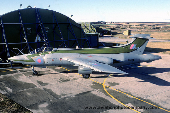 RAF 12 Squadron Blackburn Buccaneer S.2 XX894 at RAF Lossiemouth (1990)