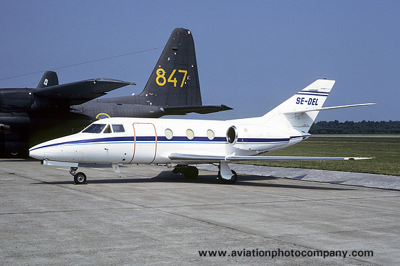 Dassault Falcon 10 SE-DEL (1986)