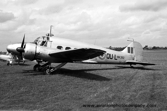 RAF Northern Ireland Avro Anson C.19 VM392/QU-L (1949)