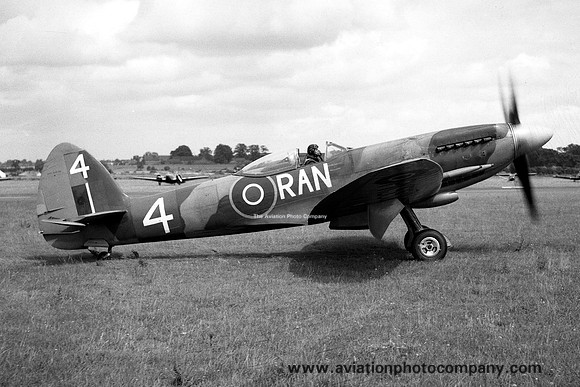 RAF 607 Squadron Supermarine Spitfire F.22 PK55?/RAN-4