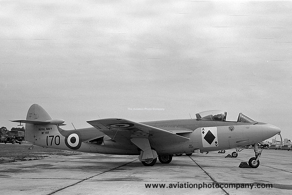 Royal Navy 806 Sqaudron AWA Sea Hawk F.1 WF168/A170 (1953)