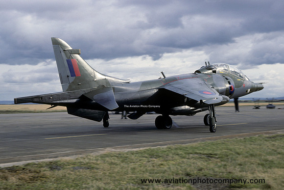 RAF 3 Squadron Hawker Siddeley Harrier T.4 ZD980/X (1988)