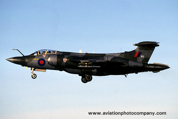 RAF 12 Squadron Blackburn Buccaneer S.2 XV165 (1990)