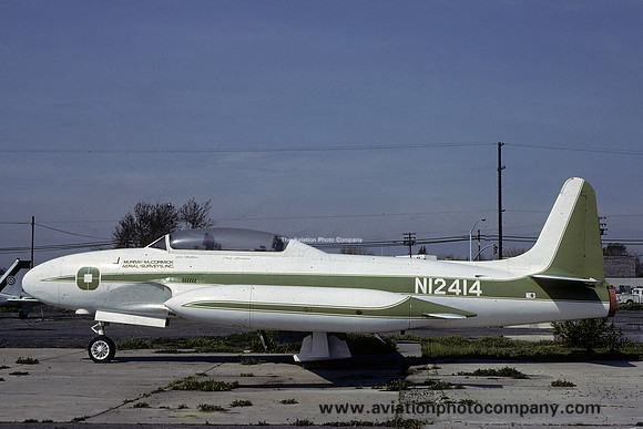 Murray McCormick Aerial Surveys Lockheed T-33AN N12414